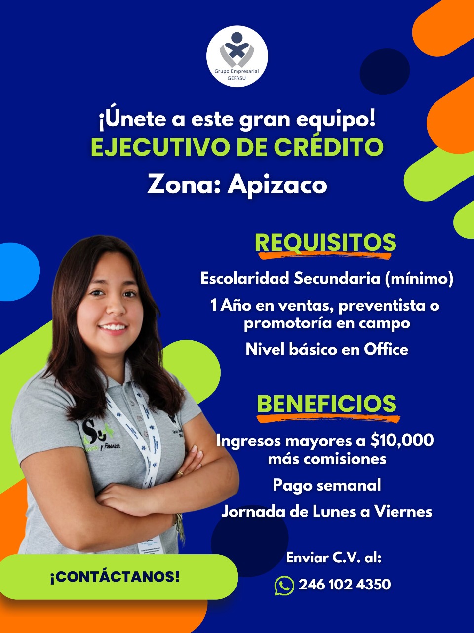 Vacante Ejecutivo de Crédito