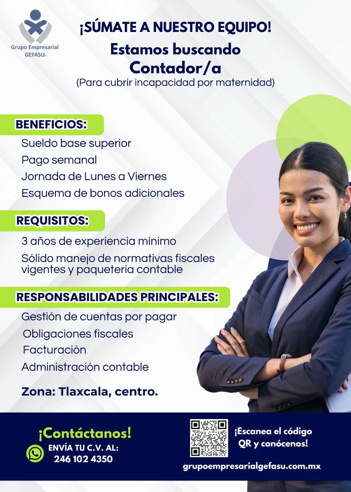 Vacante contador